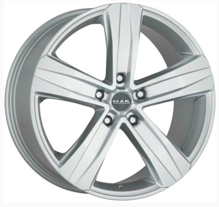 

MAK Stone 5 6,5x16 5/120 ET50 d-65,1 Silver (F65605TSI50IGX)