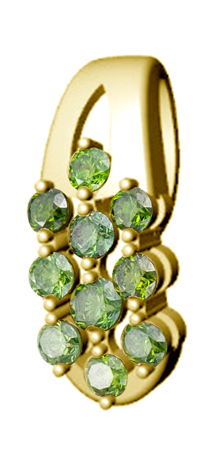 

Подвеска из желтого золота с бриллиантом Vesna jewelry 31149-350-217-00, 31149-350-217-00