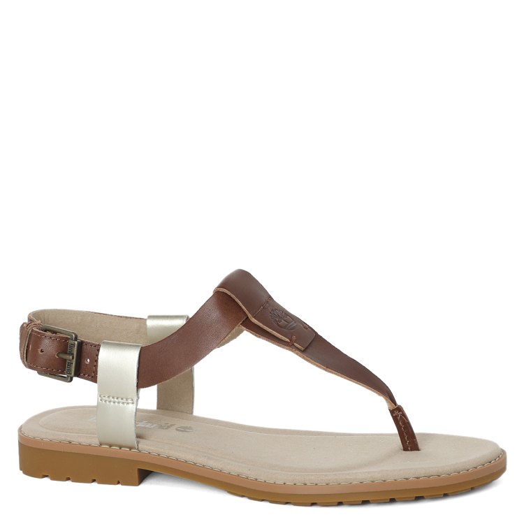 

Сандалии женские Timberland Chicago Riverside Thong коричневые 38 EU, Chicago Riverside Thong