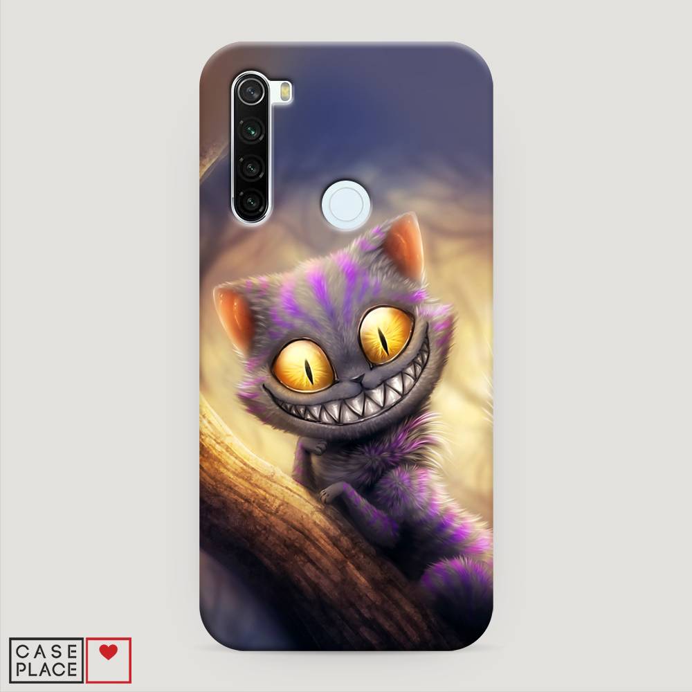 фото Пластиковый чехол "cheshire cat" на xiaomi redmi note 8t awog