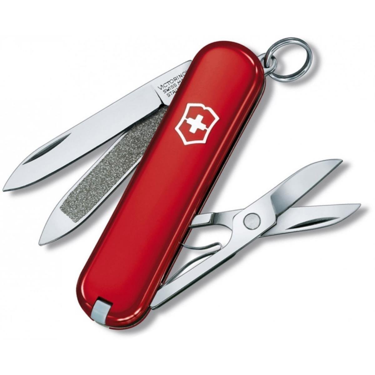 фото Туристический нож victorinox classic 0.6203 красный