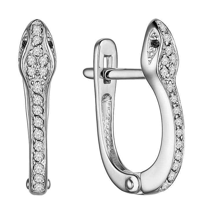 

Серьги из белого золота с бриллиантом Bellissima Tentazione S/279-225, S/279-225