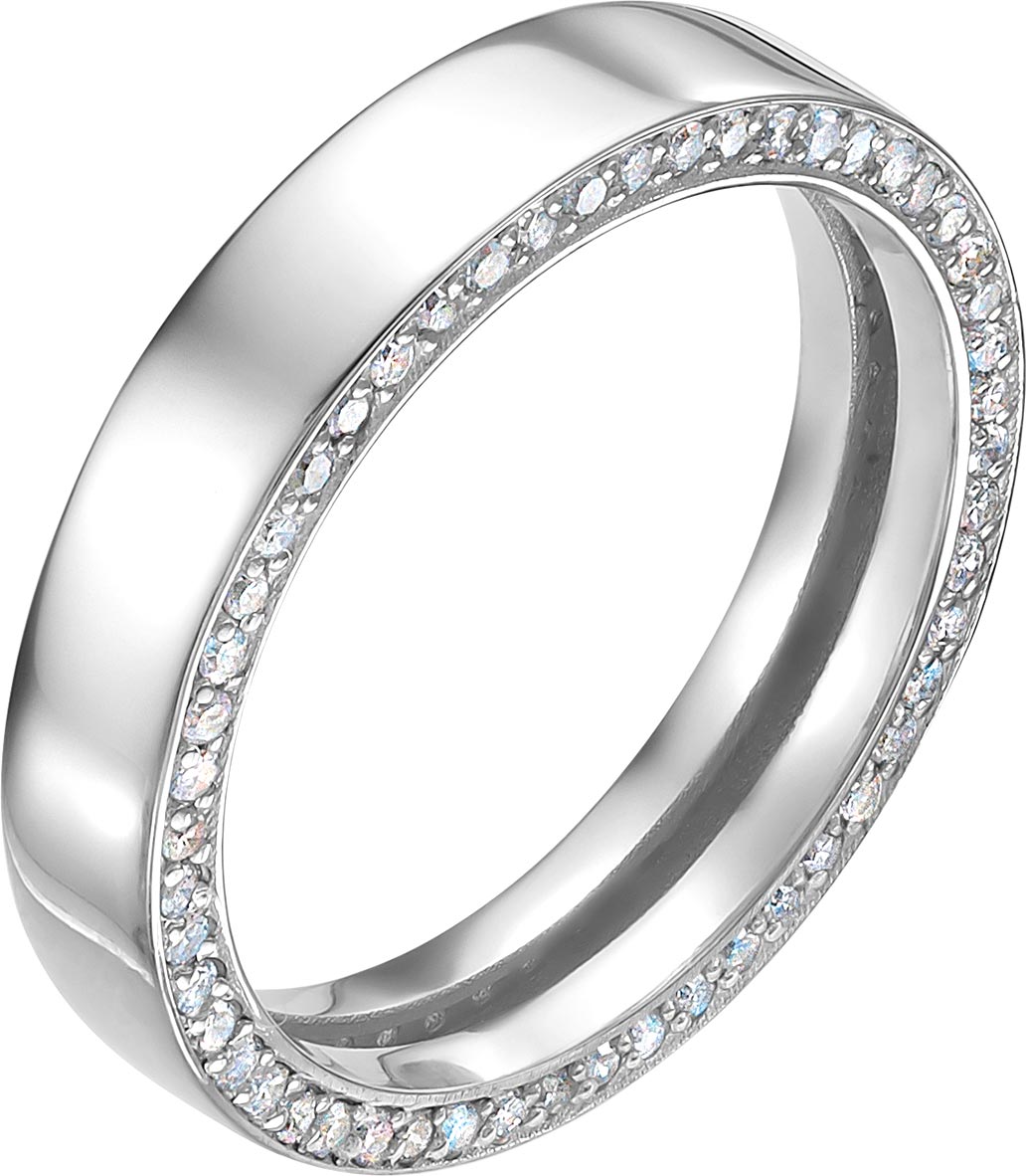 

Кольцо из белого золота с бриллиантом р. 17,5 Vesna jewelry 7083-251-01-00, 7083-251-01-00