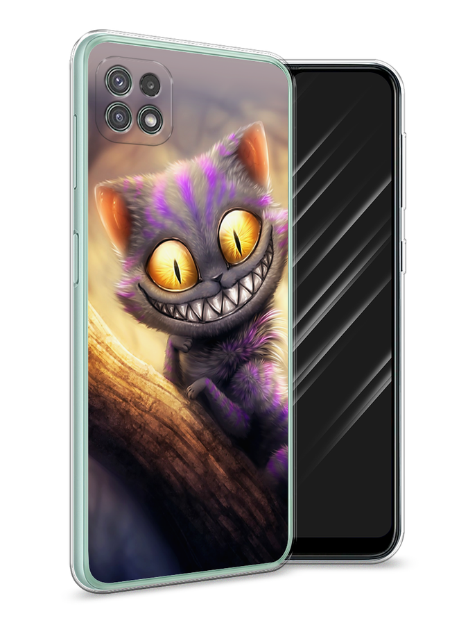 

Чехол Awog на Samsung Galaxy A22s 5G / Самсунг A22s 5G "Cheshire Cat", Фиолетовый;желтый, 2104250-1