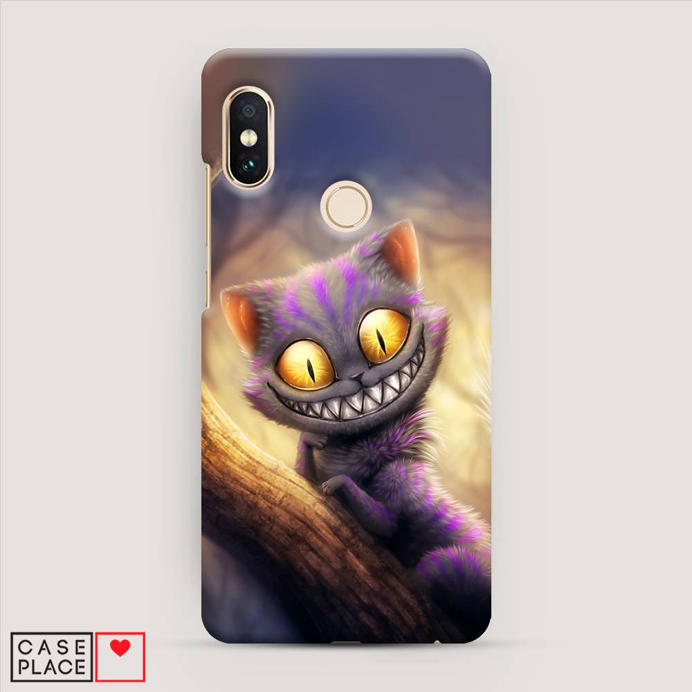 фото Пластиковый чехол "cheshire cat" на xiaomi redmi note 5 awog