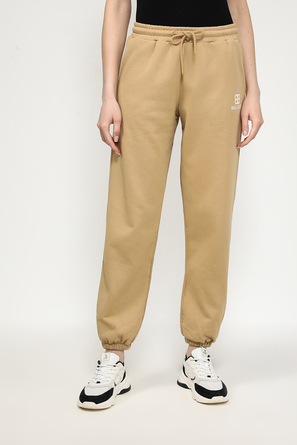 Спортивные брюки женские Belucci BL24042133CD-017 бежевые M