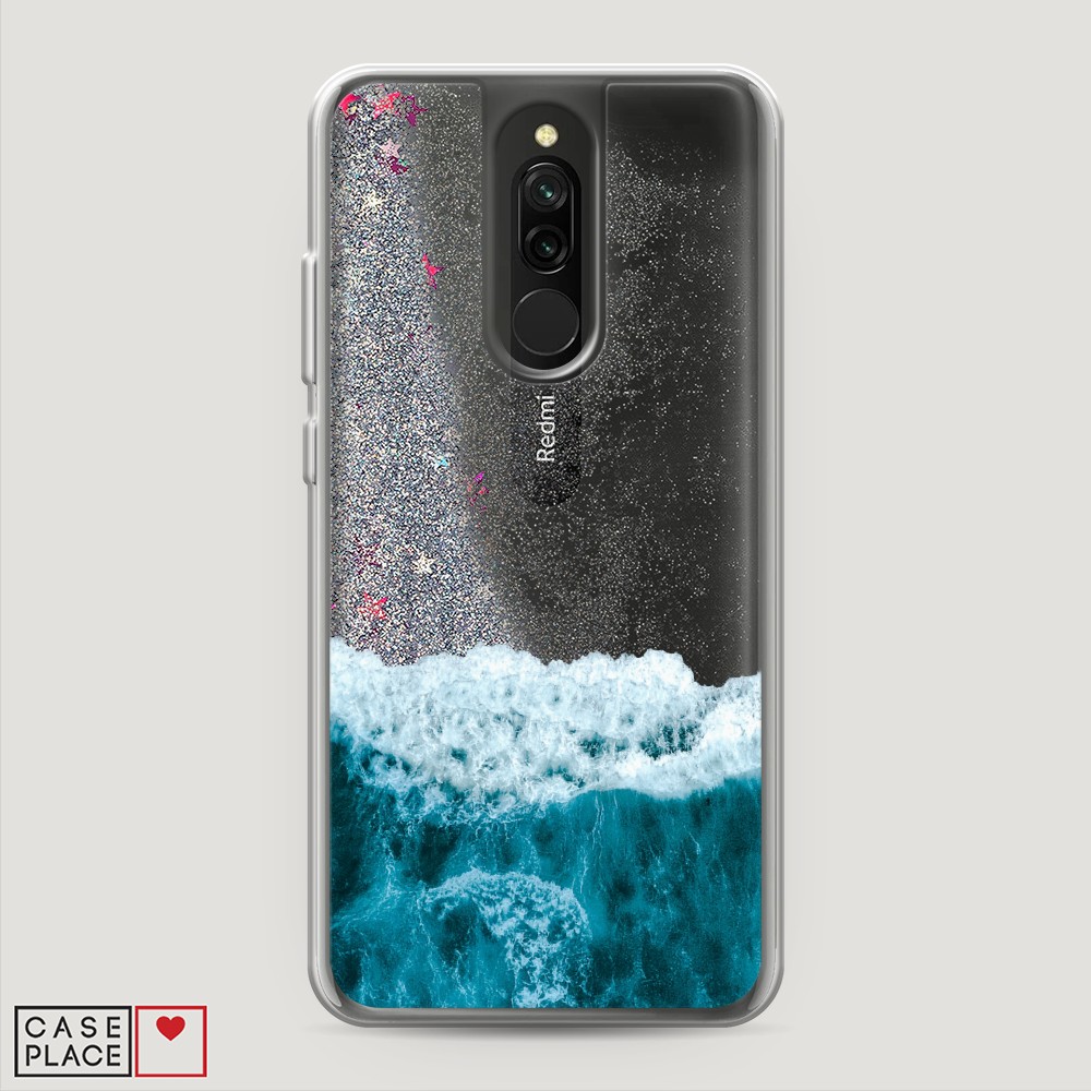 

Жидкий чехол с блестками "Морская пучина" на Xiaomi Redmi 8, 37191-1