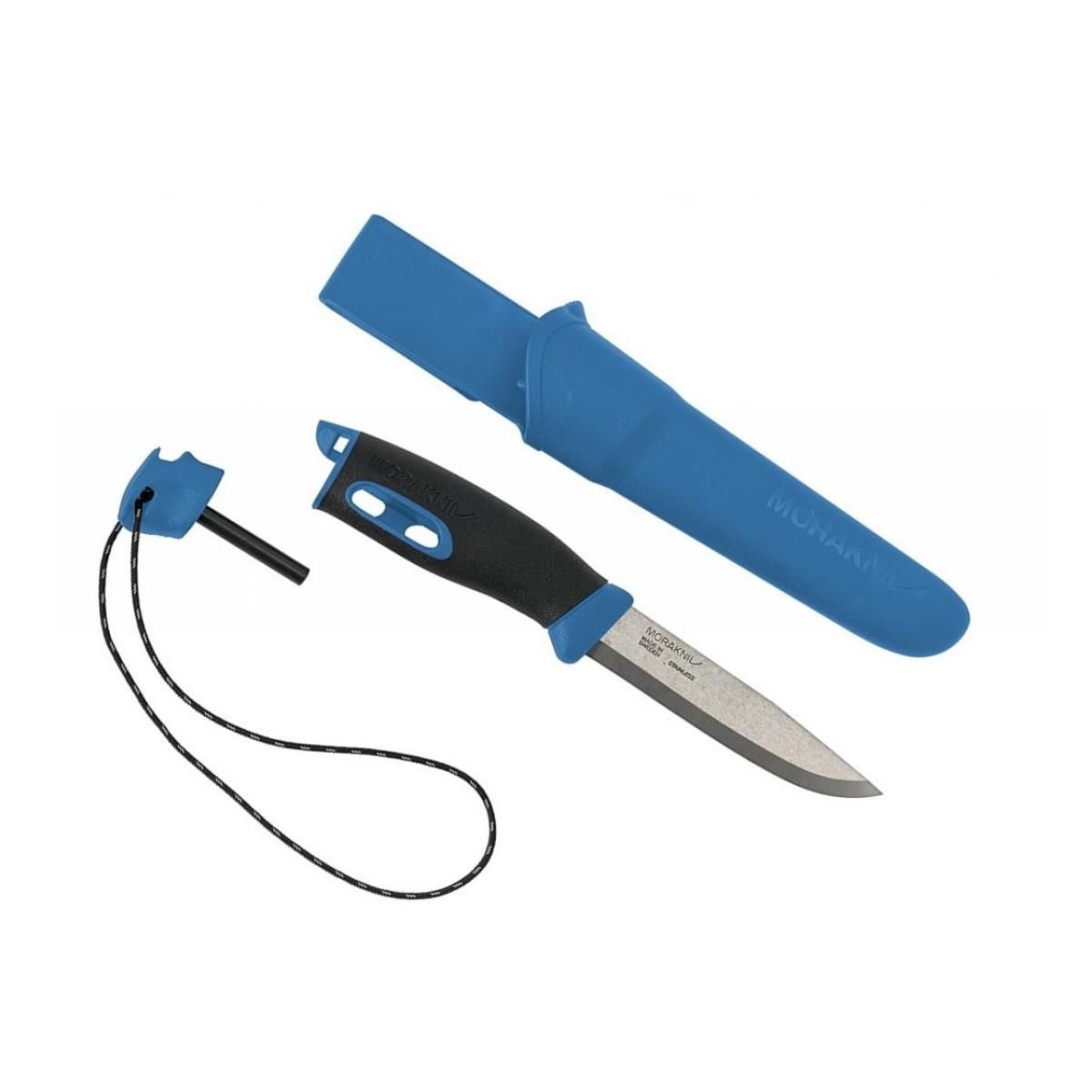 фото Туристический нож morakniv companion, синий