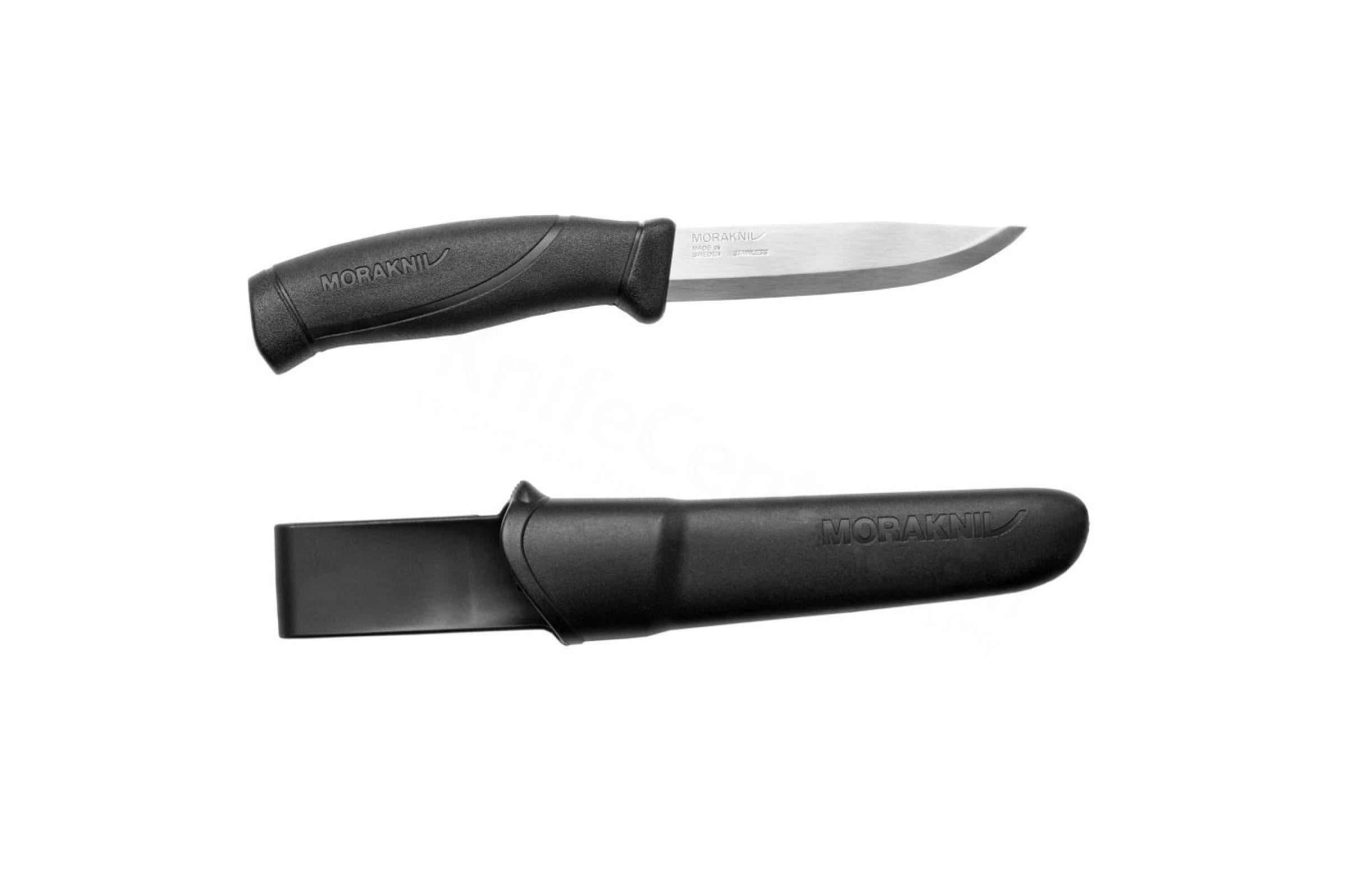 Туристический нож Morakniv Companion, черный