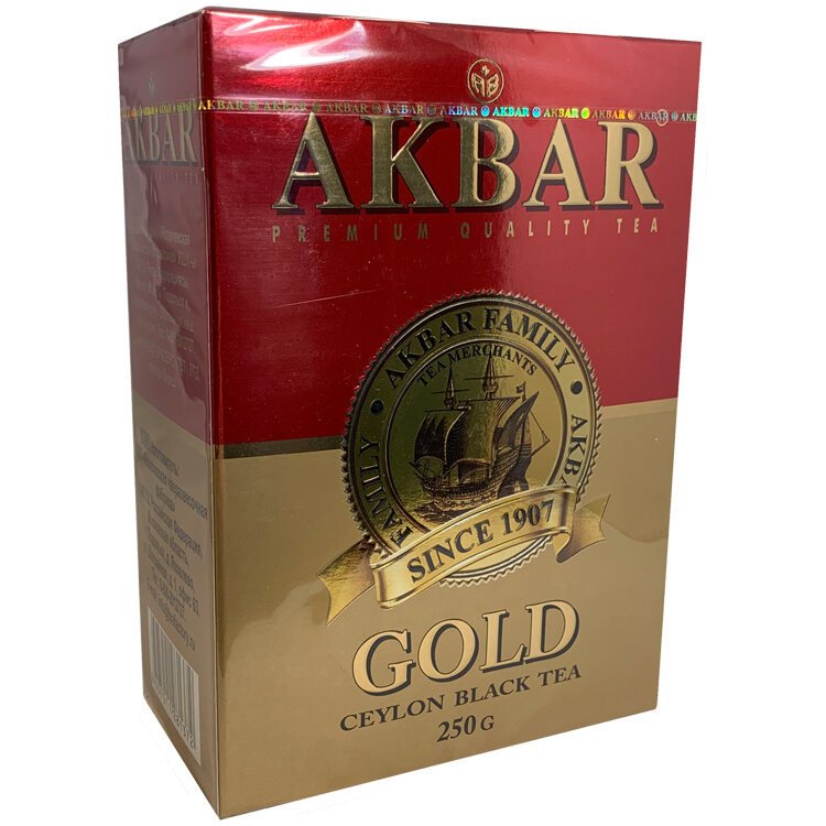 Чай черный Akbar gold 250 г