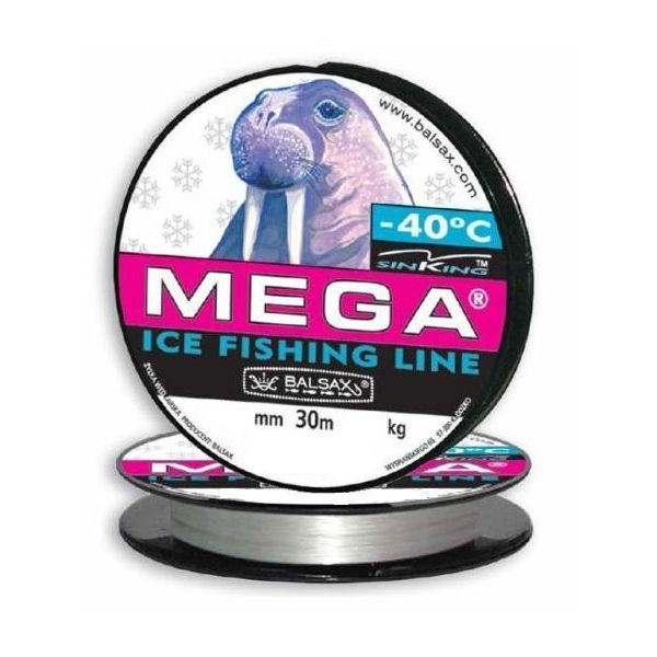 

Зимняя монофильная леска Balsax Mega (1 / 0.12 / 1.95 / 0.6 / 1 / прозрачный (1 штука) / 1, Mega