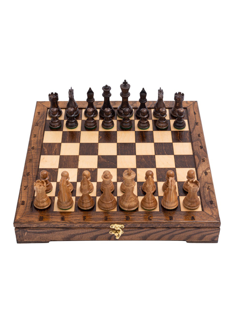 Шахматы Lavochkashop деревянные эксклюзивные 40 см с утяжелением