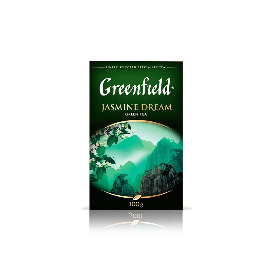 Чай зелёный Greenfield Jasmine Dream, листовой, 100 г