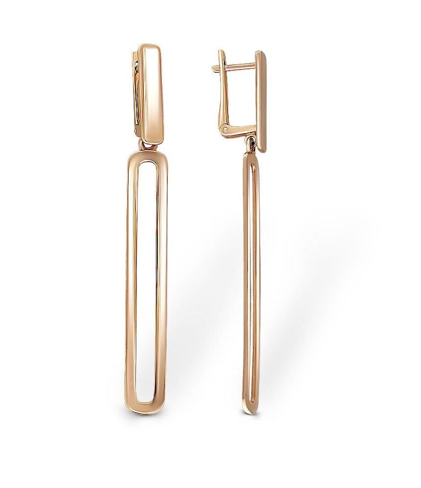 

Серьги из красного золота NEWGOLD 100000292664, 100000292664