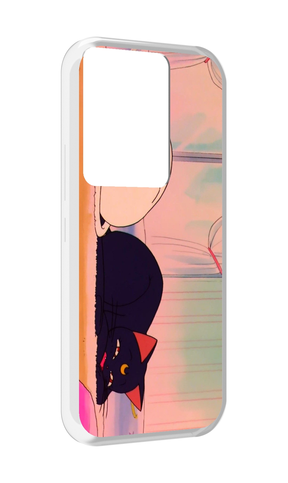 

Чехол MyPads спящие коты для Itel Vision 3 Plus / Itel P38 Pro, Прозрачный, Tocco
