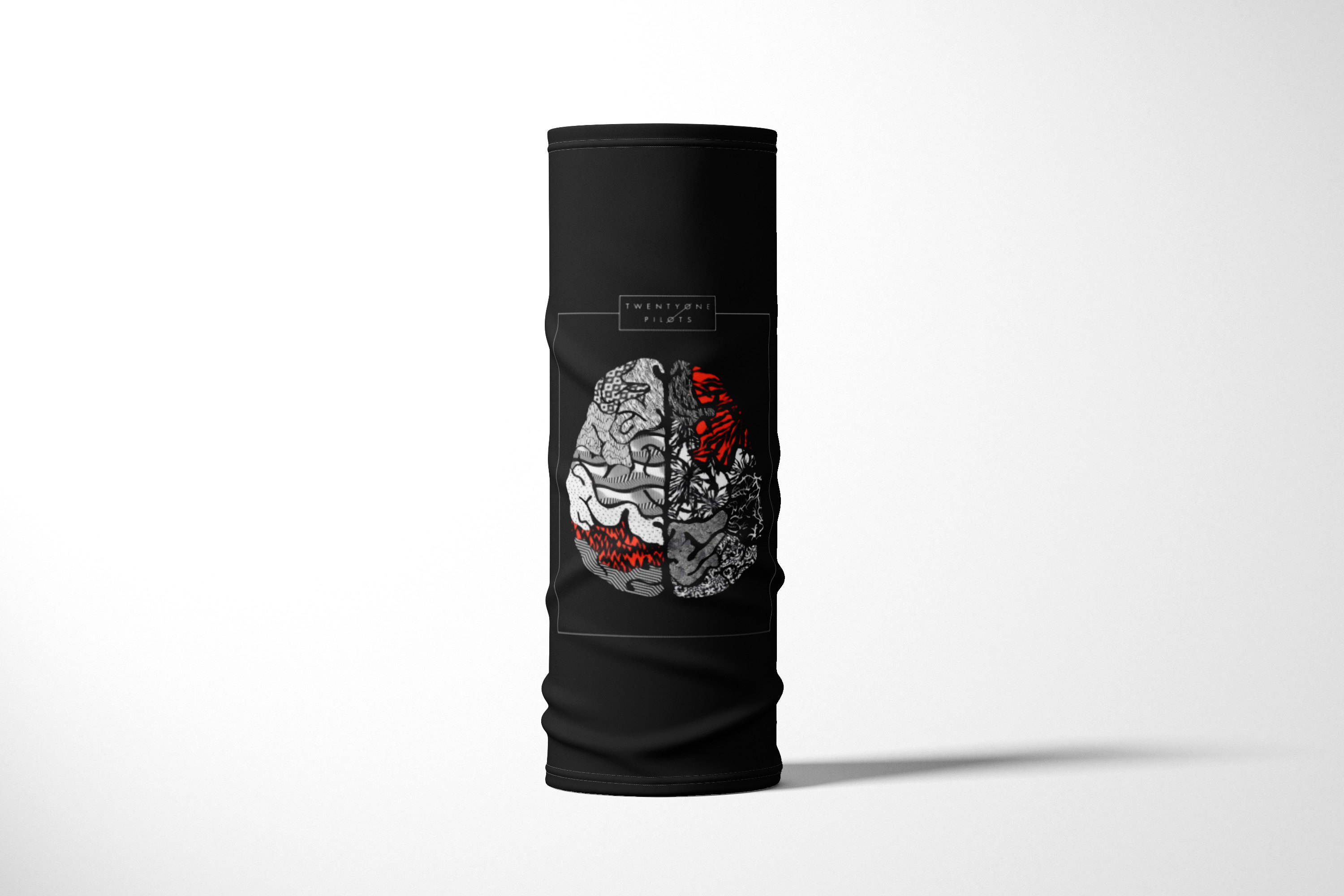 

Бандана / Бафф / Снуд-трансформер / Рок / Twenty one pilots, Черный;серый, BBuffVM_VM1058197