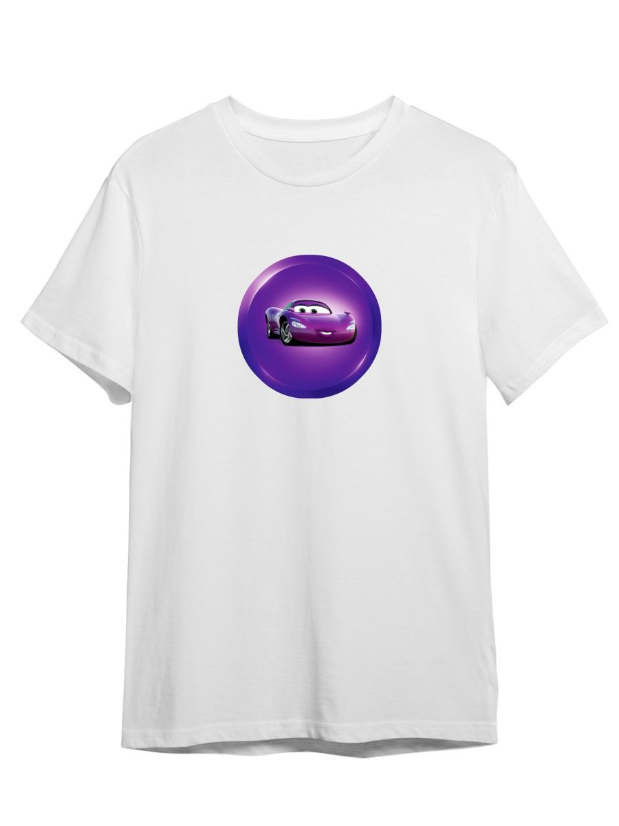 фото Футболка унисекс сувенирshop тачки/cars/молния маккуин 12 белая m