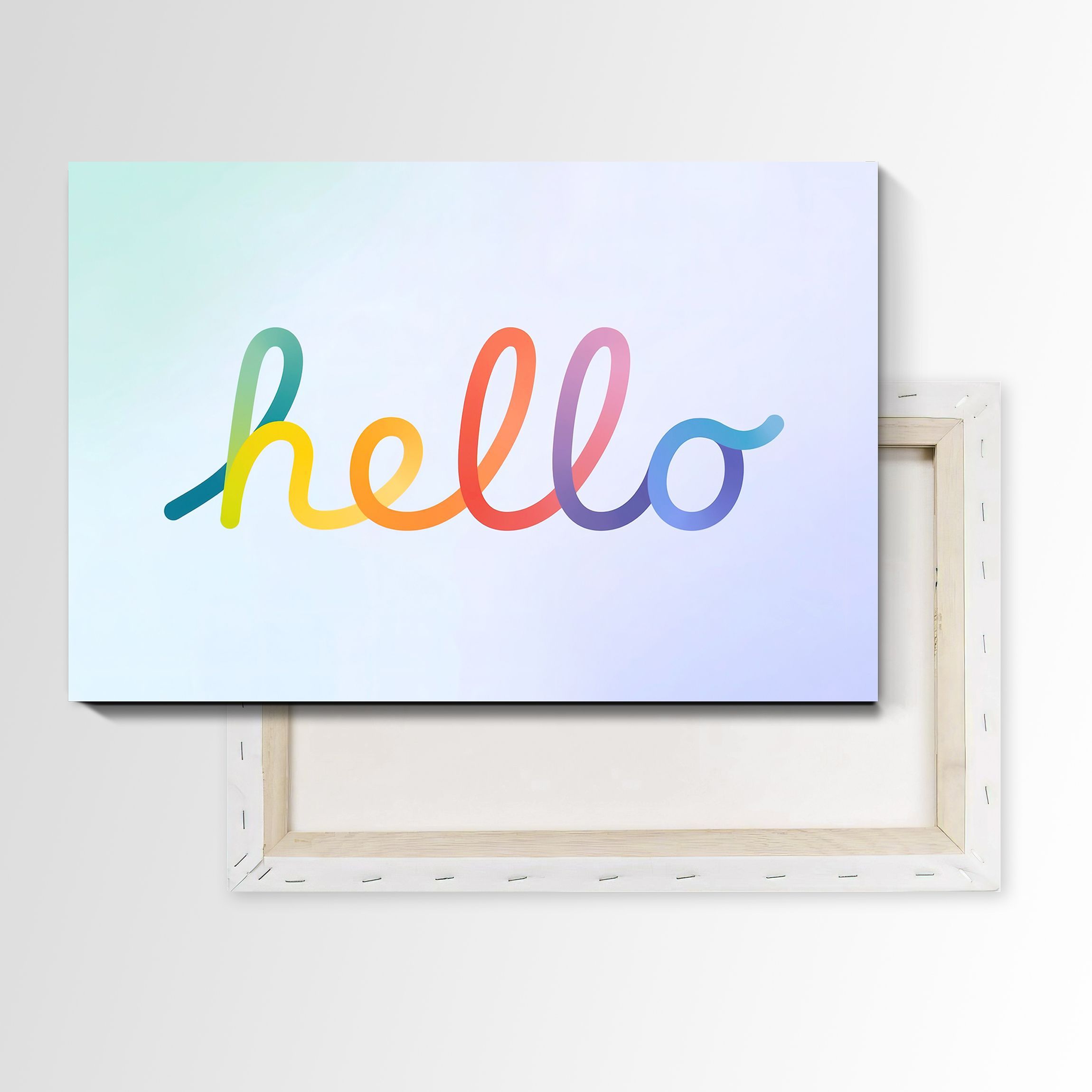 

Картина HELLO 60х40 см интерьерная на холсте 430087380, 430087380