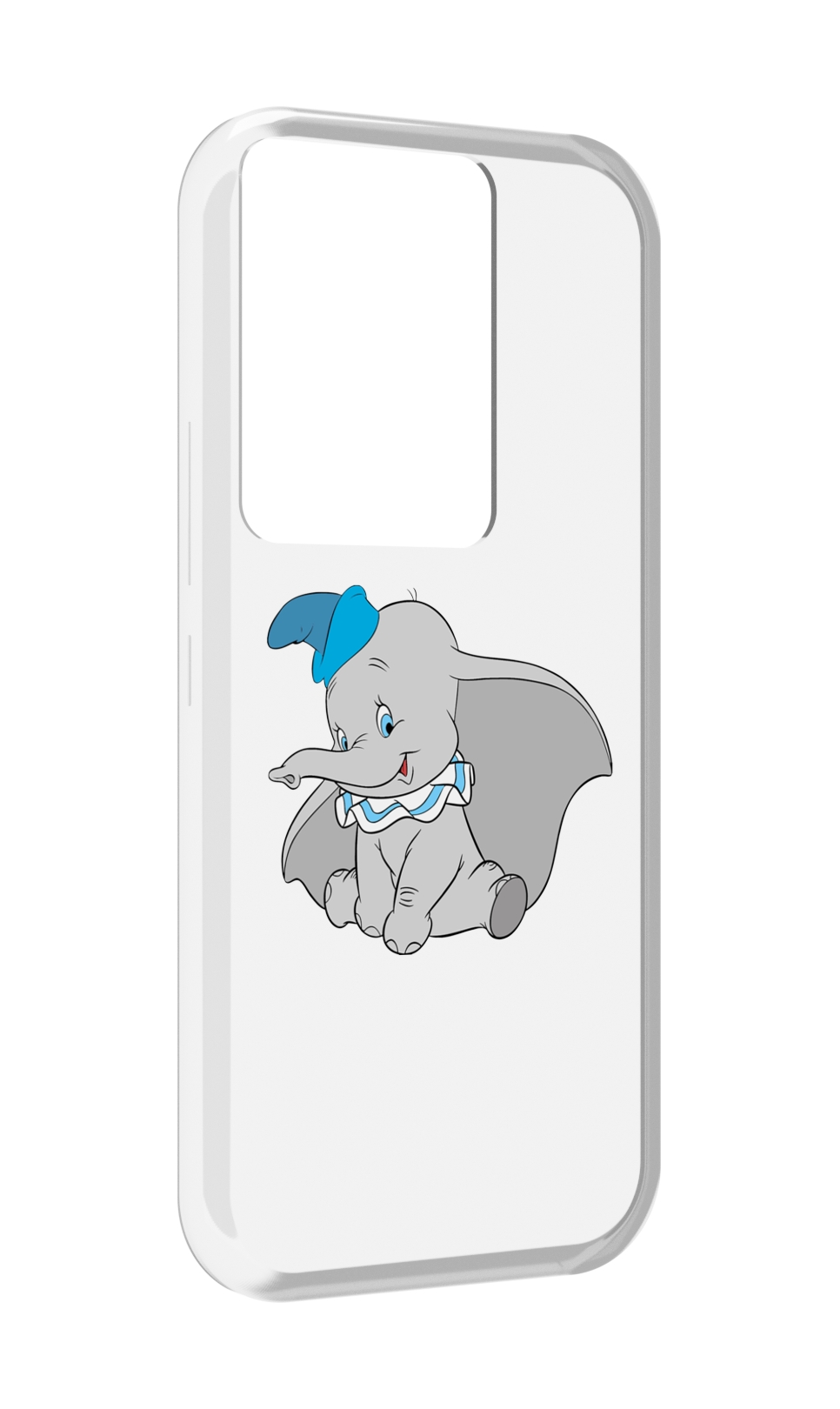 

Чехол MyPads слоненок-с-большими-ушками для Itel Vision 3 Plus / Itel P38 Pro, Прозрачный, Tocco