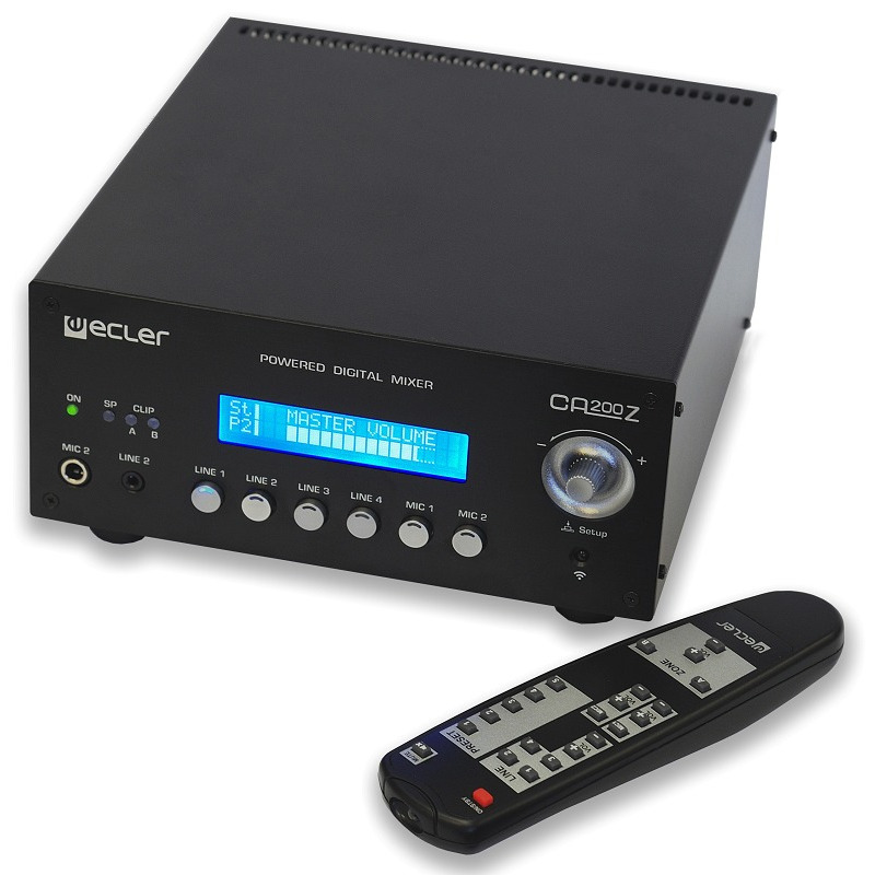 

Микшер-усилитель универсальный Ecler CA200Z, CA200Z