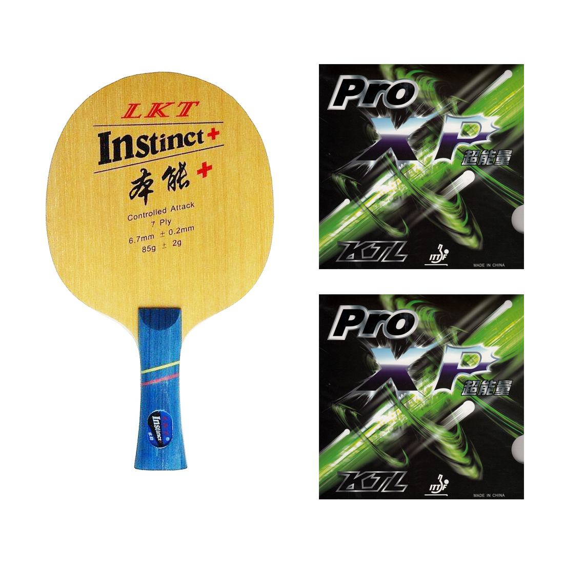 

Ракетка для н/тенниса сборная KTL (LKT) Instinct+ PRO XP 2.0, FL/CV