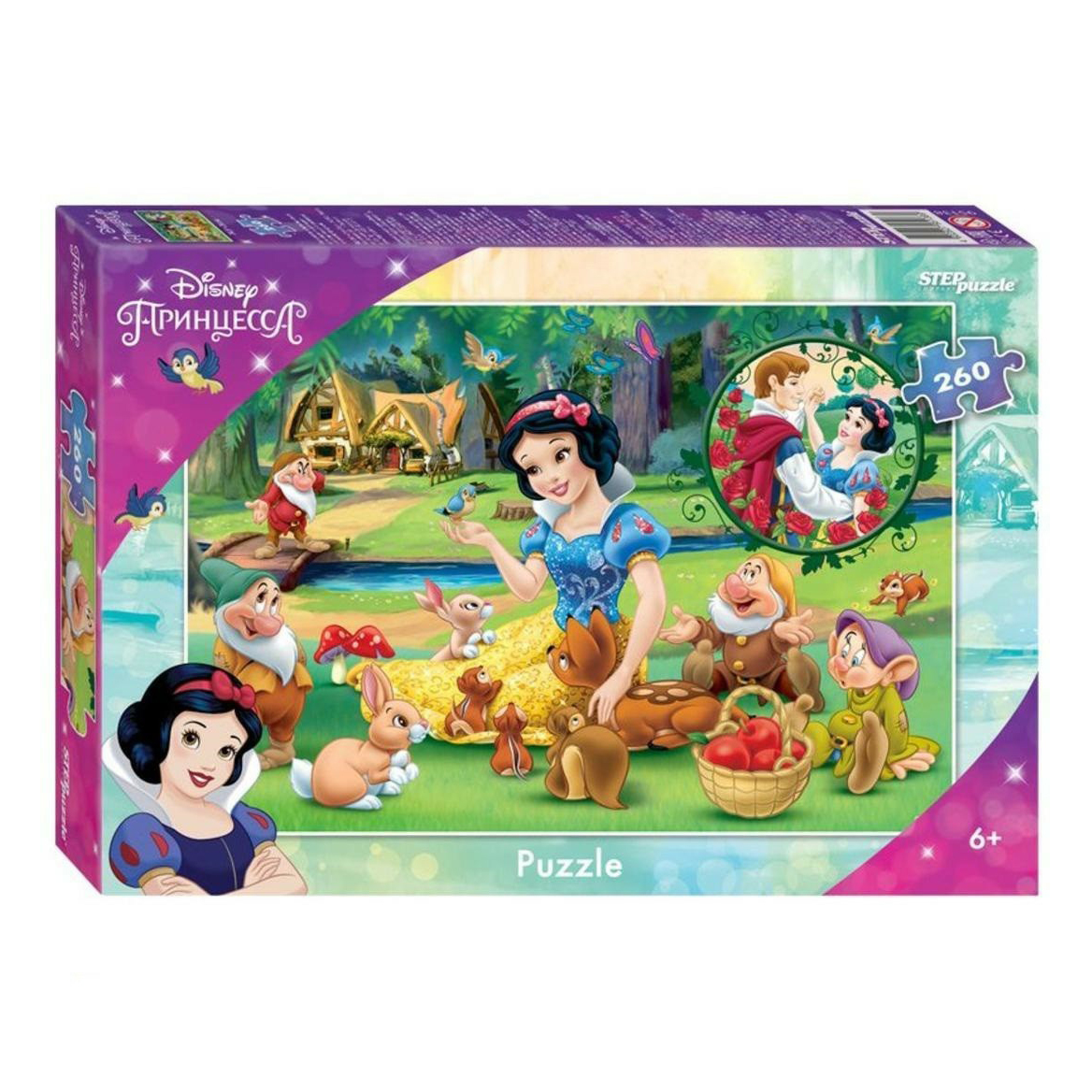 

Пазл классический Step Puzzle Disney Белоснежка 260 элементов в ассортименте