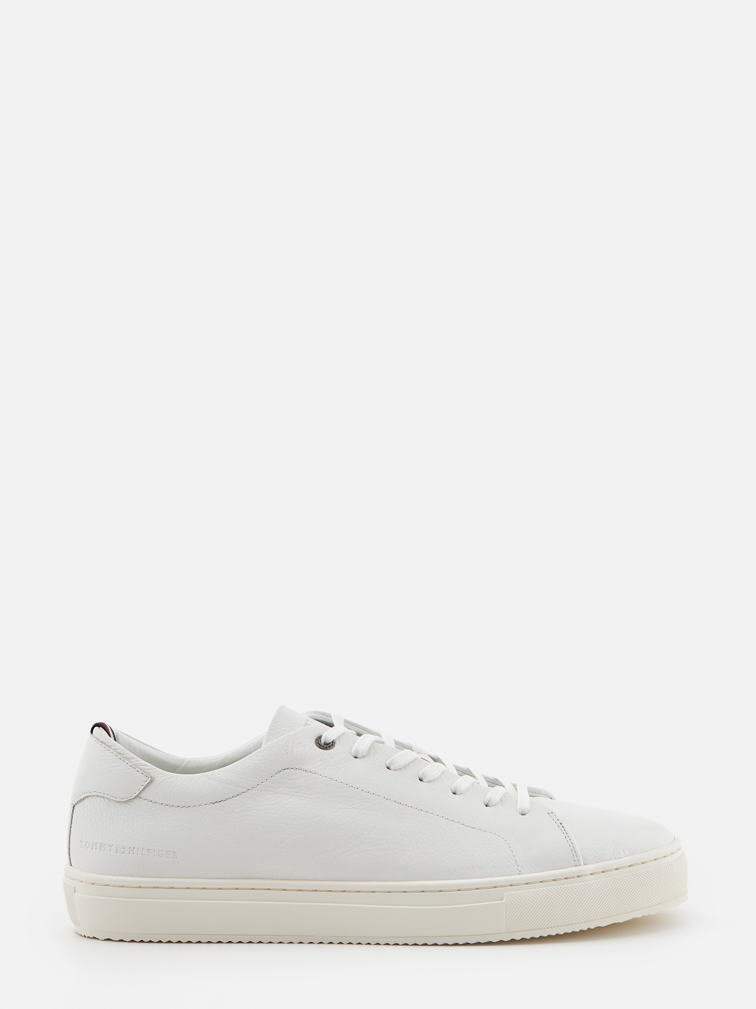 

Кеды мужские Tommy Hilfiger FM0FM04893 белые 40 EU, Белый, FM0FM04893