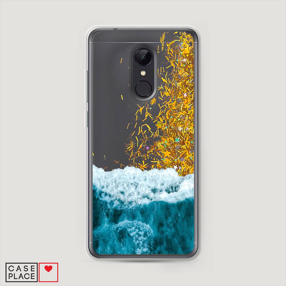 

Жидкий чехол с блестками "Морская пучина" на Xiaomi Redmi 5, 33090-1