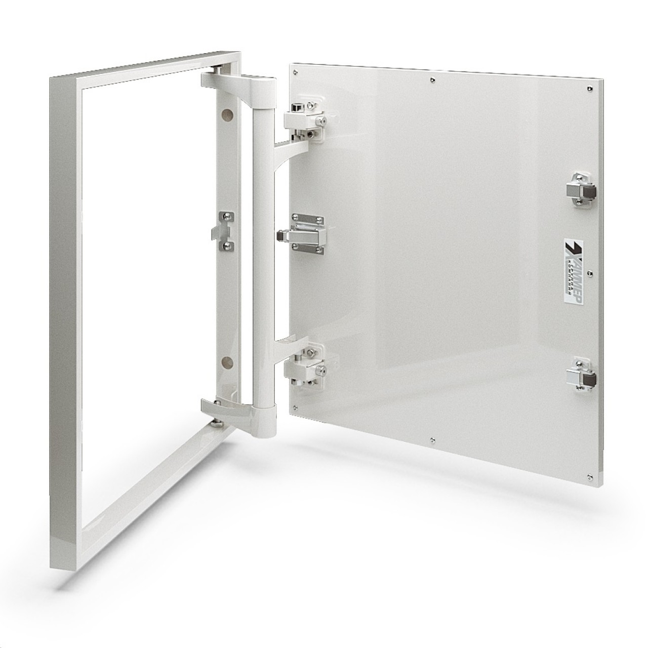 фото Ревизионный люк под плитку хаммер "стил" 30х40