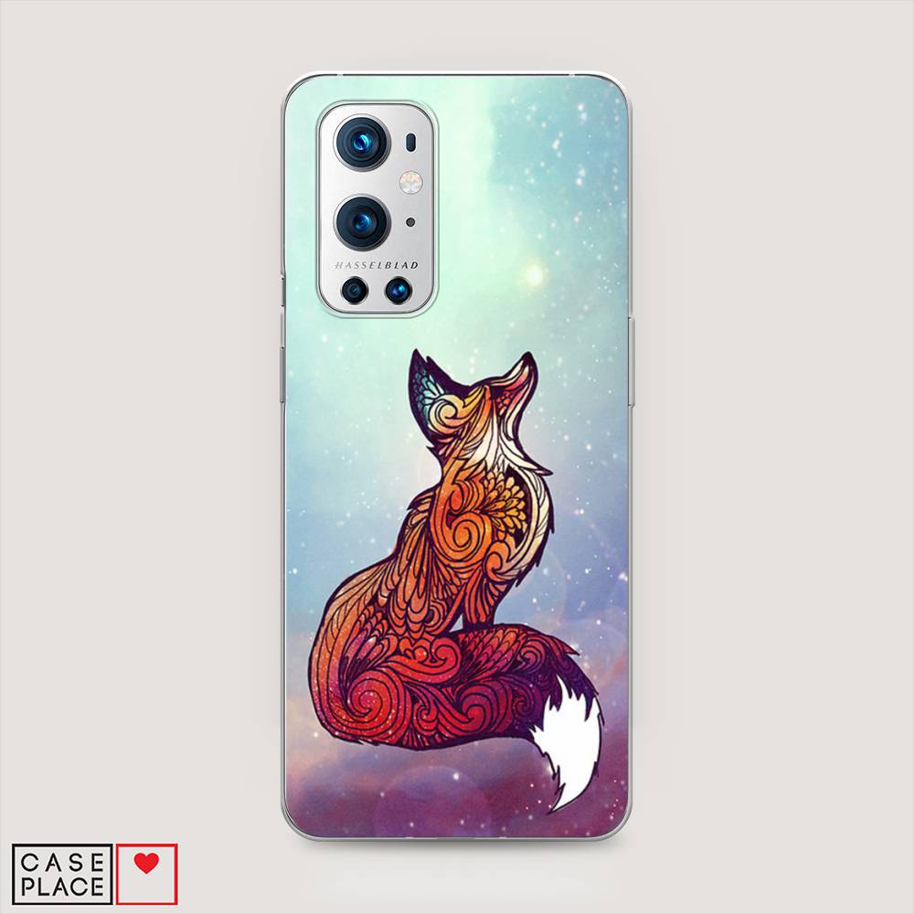 

Чехол Awog на OnePlus 9 Pro / ВанПлас 9 Pro "Лиса 1", Голубой;фиолетовый, 151550-1