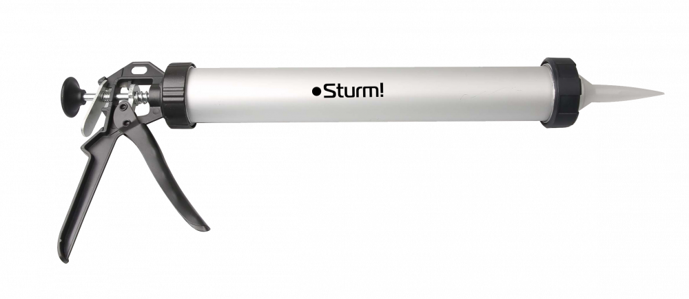 

Пистолет для герметика механический Sturm! 1073-05-600, Серебристый