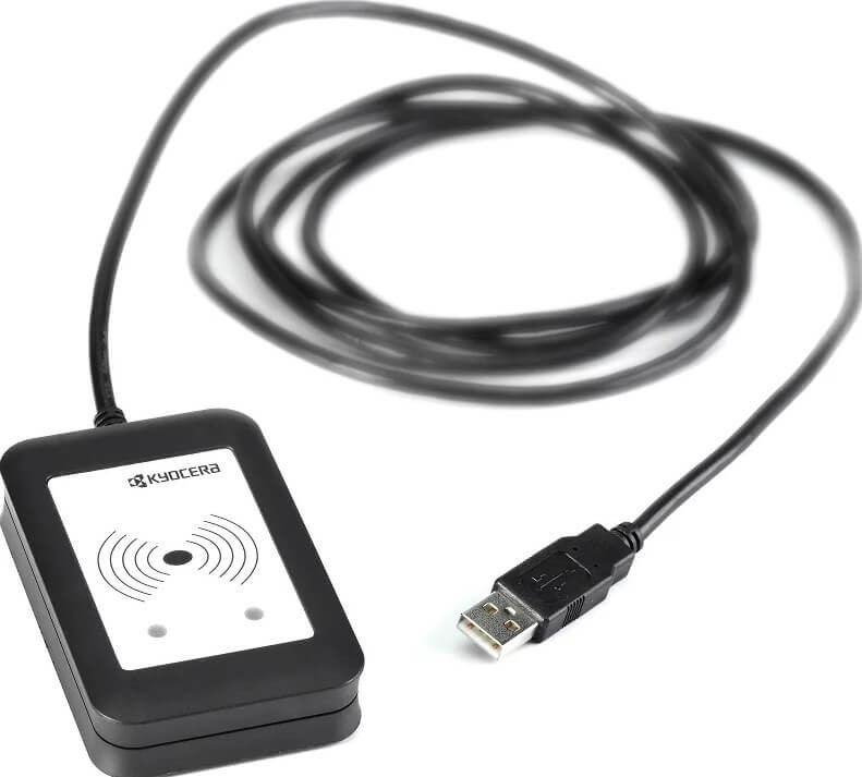 Опции к принтерам сканерам МФУ Kyocera USB Card Reader V4 Mifare NFC without Card Authen 41817₽