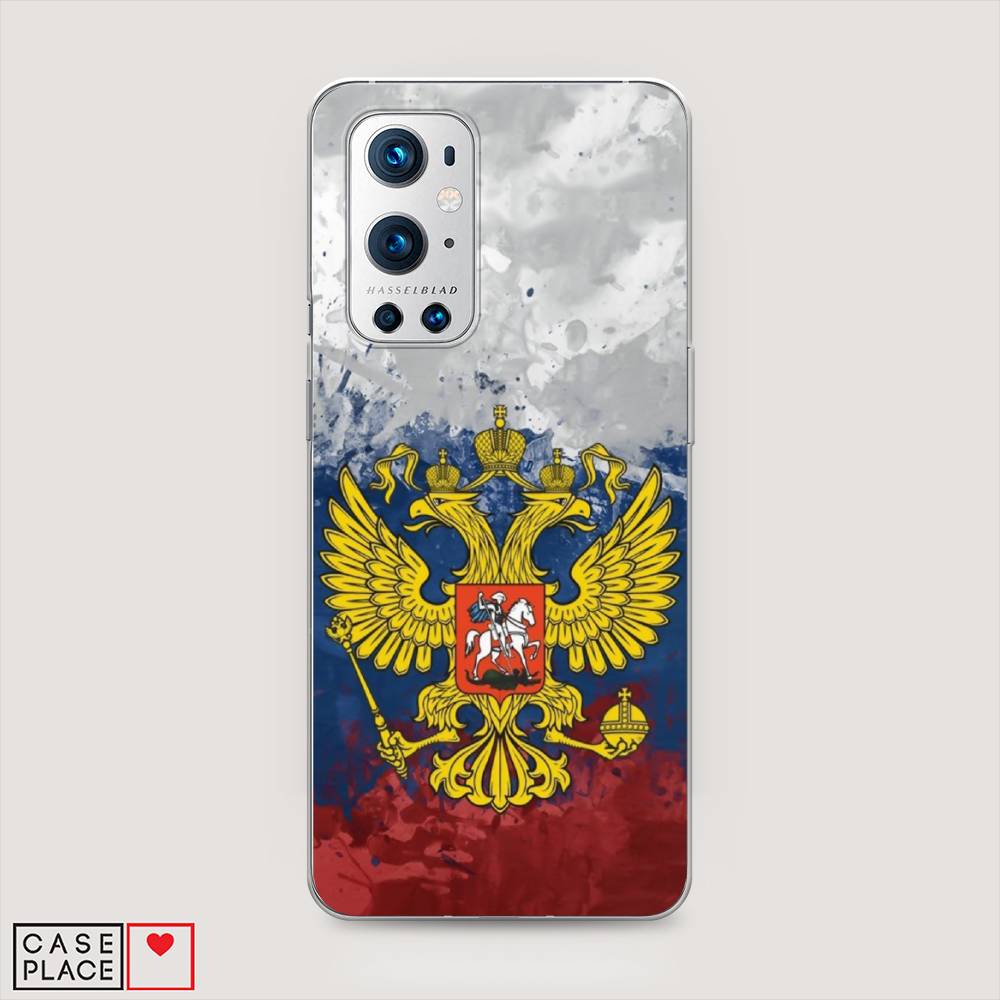 

Чехол Awog на OnePlus 9 Pro / ВанПлас 9 Pro "РФ", Белый;синий;красный, 151550-5