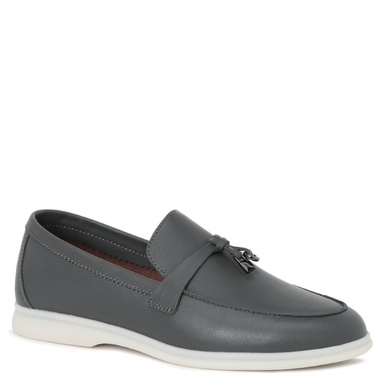 

Лоферы женские Tendance 432055-13A-W-G серые 35 EU, Серый, 432055-13A-W-G