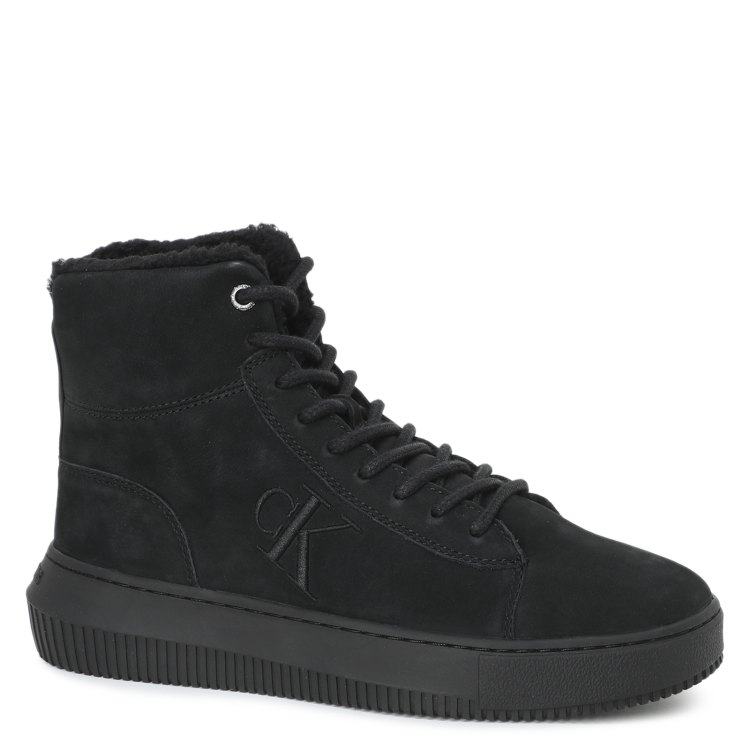 фото Кеды женские calvin klein jeans yw0yw00458 черные 40 eu