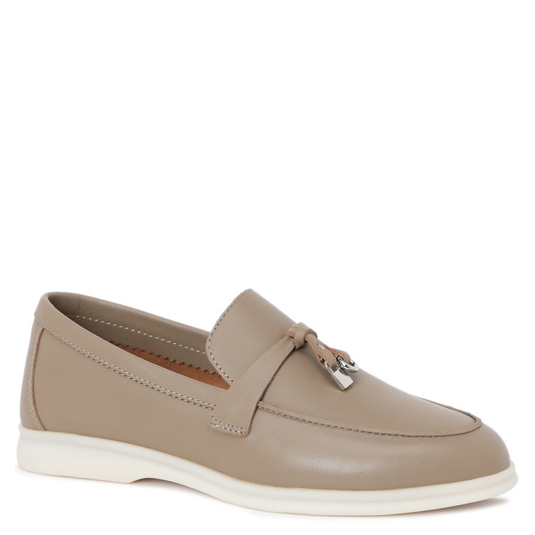 

Лоферы женские Tendance 432055-13A-W-G бежевые 35 EU, 432055-13A-W-G