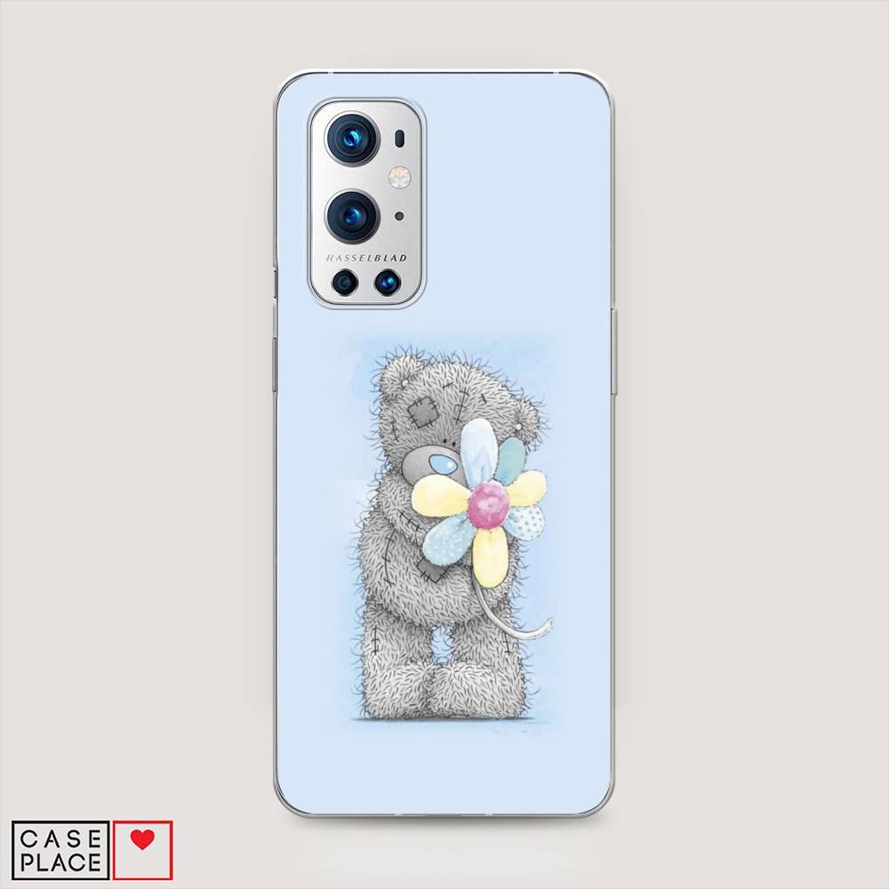

Чехол Awog на OnePlus 9 Pro / ВанПлас 9 Pro "Me to you с ромашкой", Голубой;серый;желтый, 151550-2