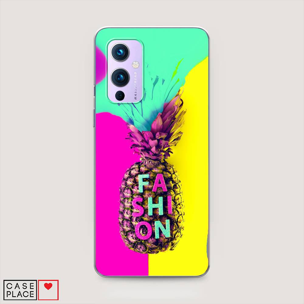 

Чехол Awog на OnePlus 9 (LE2113) / ВанПлас 9 (LE2113) "Кислотный ананас", Желтый;розовый;голубой, 151450-10