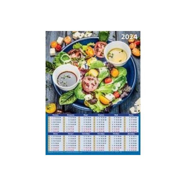 Календарь-лист Дитон Календарь для кухни 2024 год 45х59 см
