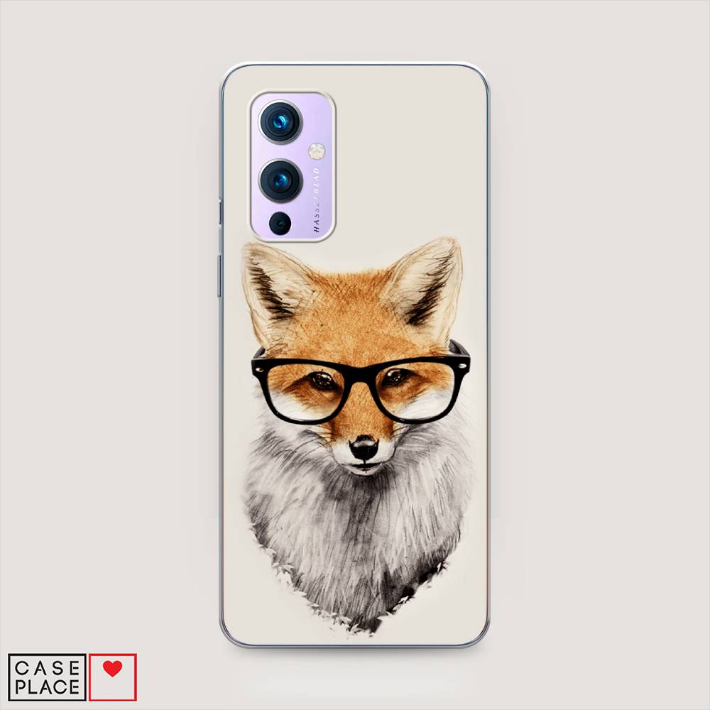 

Чехол Awog на OnePlus 9 (LE2113) / ВанПлас 9 (LE2113) "Лиса в очках", Бежевый, 151450-10