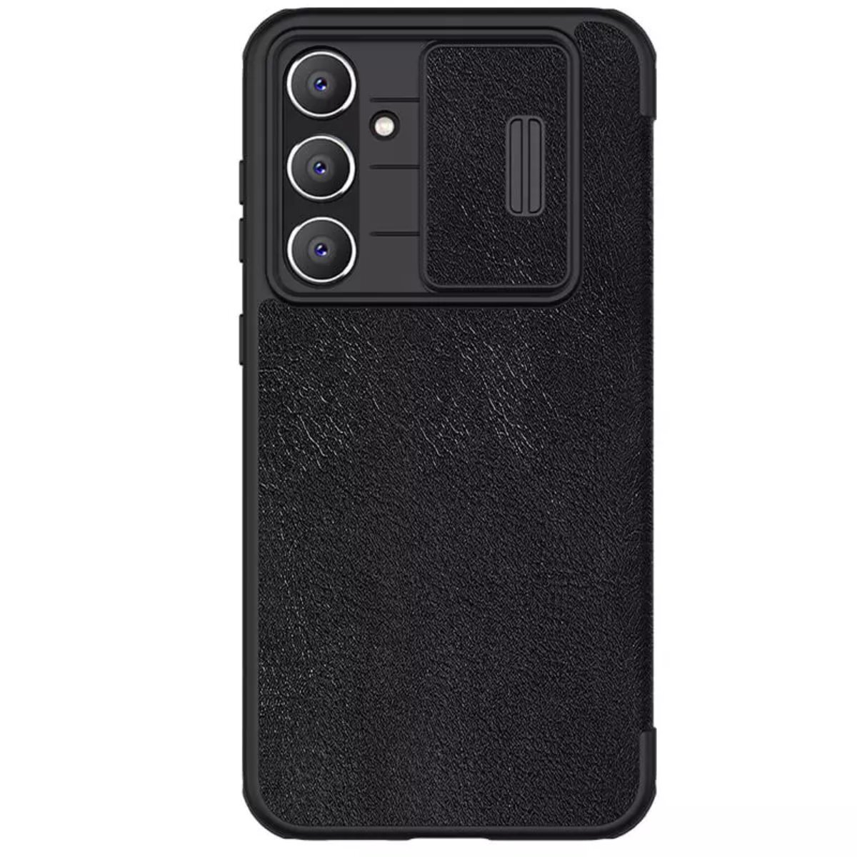 

Кожаный чехол-книжка Nillkin Leather Qin Pro для Samsung Galaxy S23 FE, черный, Leather Qin Pro