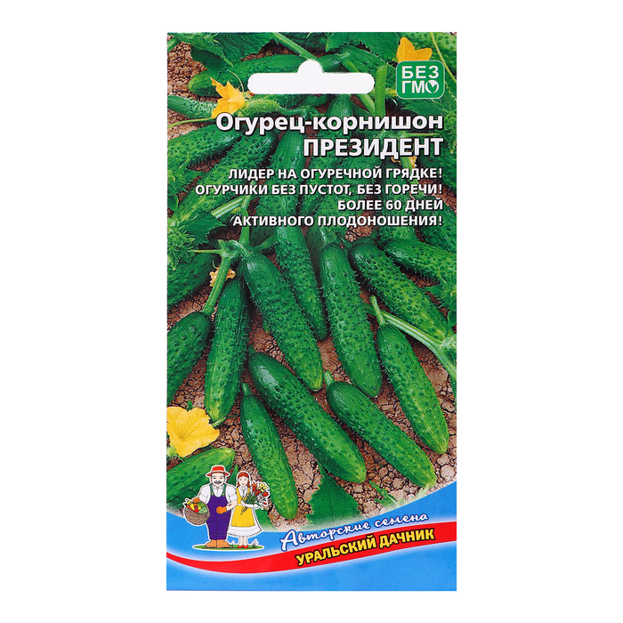 

Семена огурец Президент - корнишон Уральский дачник 7701074 1 уп.