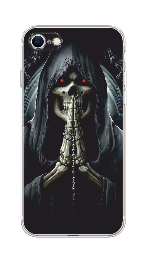 

Чехол на Apple iPhone 7/8/SE 2020/SE 2022 "Молитва", Серый, 10850-1