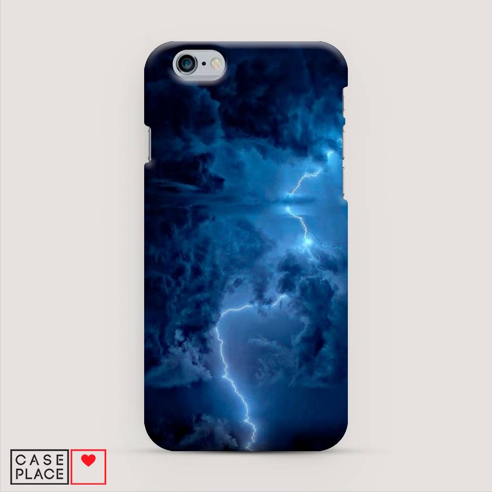 

Пластиковый чехол "Молния" на Apple iPhone 6S, 0104S20-3