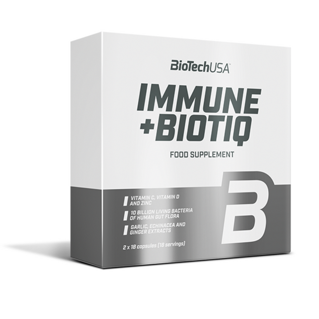 

Комплекс для поддержания иммунитета BioTechUSA Immune + Biotiq 36 капс., Immune + Biotiq