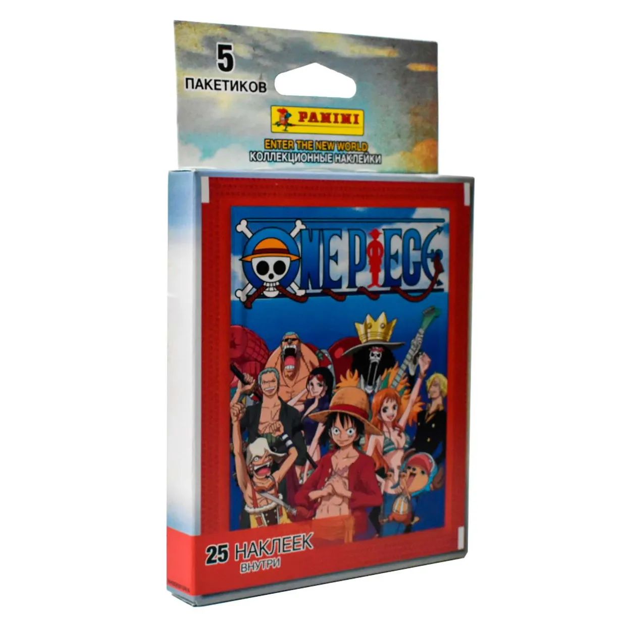 Блистер с наклейками Panini One Piece Набор из 5 пакетиков 575₽