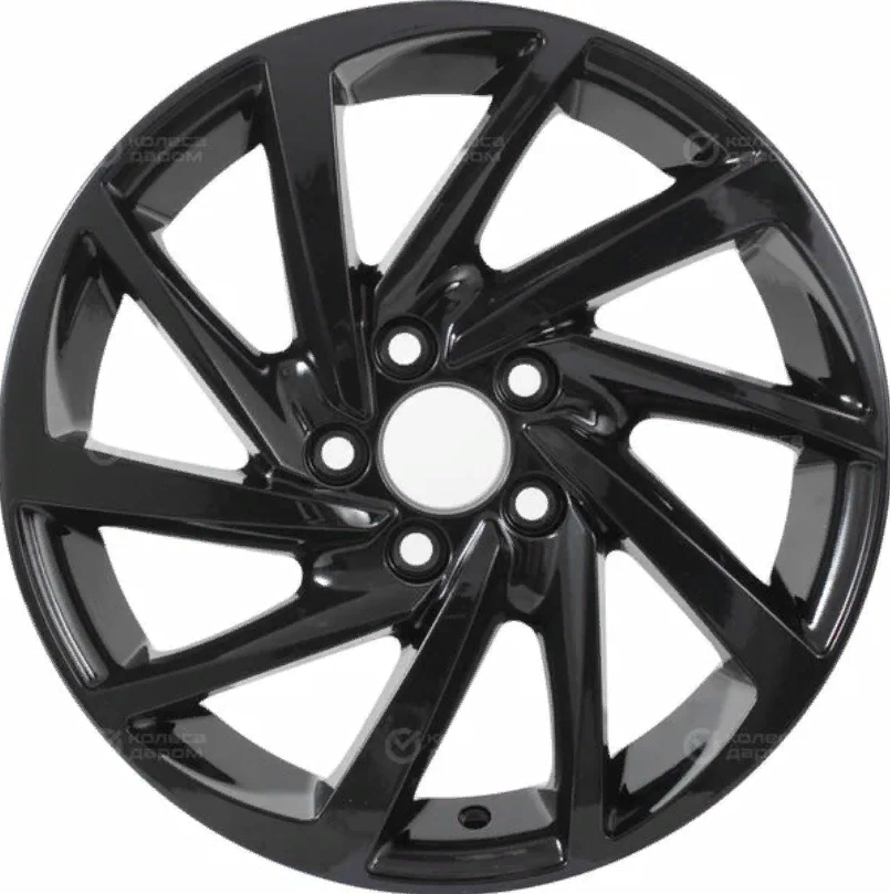 KDW KD1530 R15x6 4x98 ET38 CB586 Black Painted 10950₽