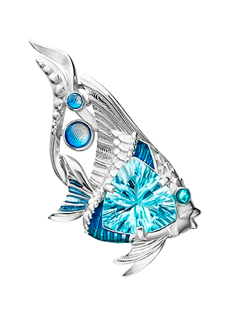 

Брошь из серебра с топазом PLATINA jewelry 04-0258-00-201-0200-69-Ag, 04-0258-00-201-0200-69-Ag