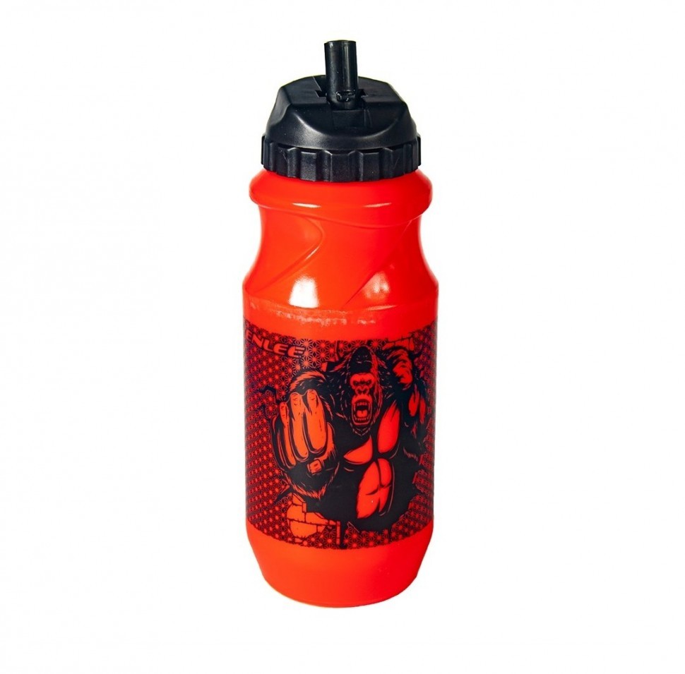

Велобутылка Enlee RR-20 Gorilla Red 0,6 л, красная, Красный