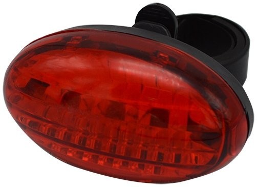 Фонарь задний EBL005, 5 светодиодов, 70 x 40 x 36мм, материал ABS, требуется 2 батарейки А